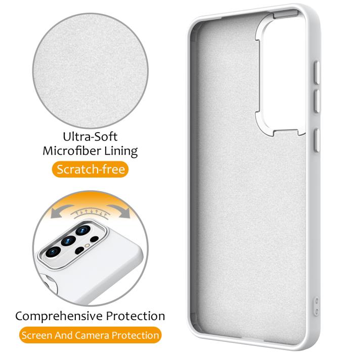 Bild 3,  Samsung Galaxy S26 Ultra Skal MagSafe Kickstand Hybrid Vit