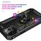  iPhone 14 Pro Skal Hybrid Armor Ring Svart
