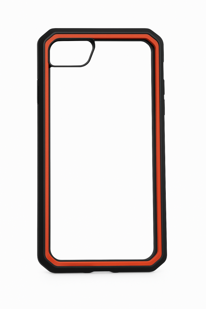  iPhone 7/8 Ultra Protection Skal - Svart/Röd