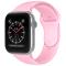 ColorPop Apple Watch 38/40/41/42 mm Silikon Armband (S/M) Ljus Rosa