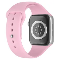 ColorPop Apple Watch 38/40/41/42 mm Silikon Armband (S/M) Ljus Rosa