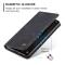 CASEME CASEME Galaxy A55 5G Fodral Flip Retro Läder Svart