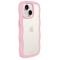 holdit holdit iPhone 15/14/13 Skal Wavy Pink Transparent