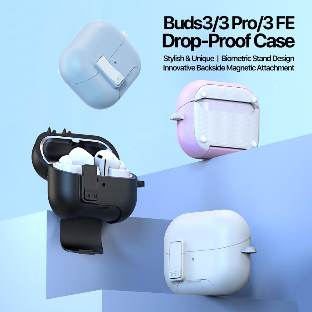 DUX DUCIS DUX DUCIS Galaxy Buds 3/3 Pro/3 FE Skal Secq Series Blå/Vit