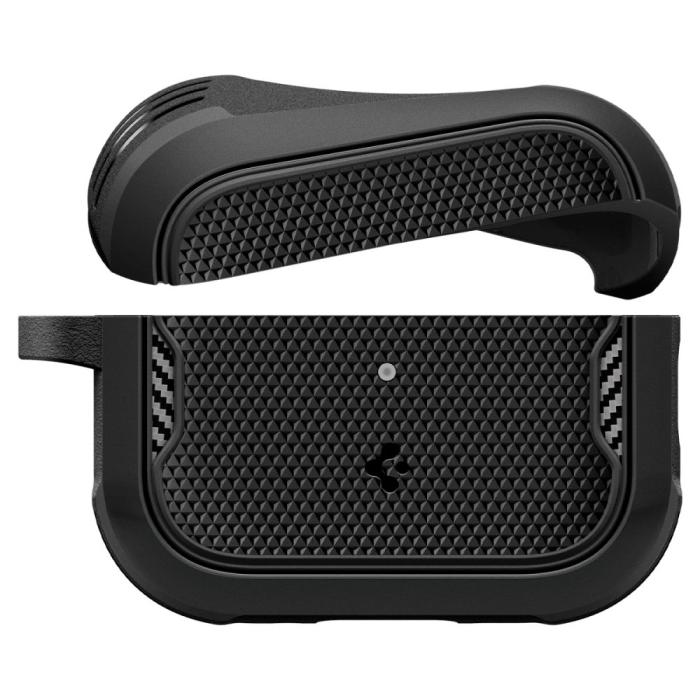Bild 4, Spigen Spigen AirPods Pro 3 Skal Core Armor Matt Svart