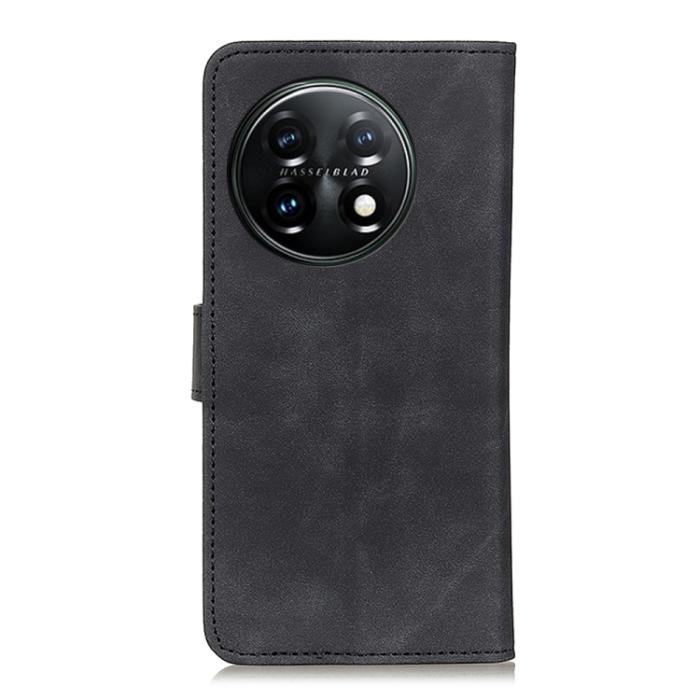 Bild 3, KHAZNEH KHAZNEH OnePlus 11 5G Fodral Retro Läder Svart