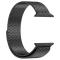  Apple Watch 42/44/45/46/49 mm Armband Magnetisk Loop Svart