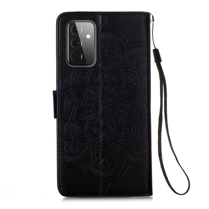 Bild 2,  Samsung Galaxy A72 - Dream Catcher Fodral - Svart