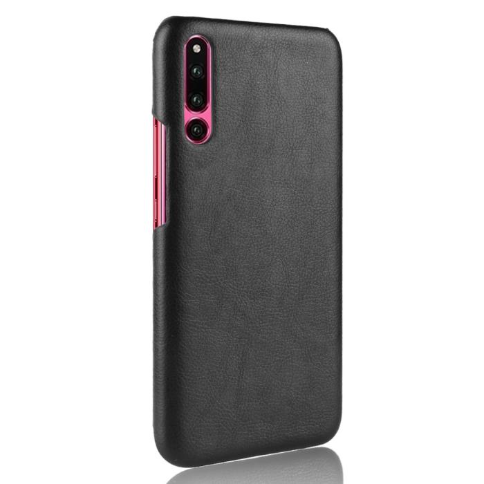Bild 4,  Huawei P30 - Litchi skal - Svart