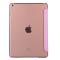  iPad 10.2 2019/2020/2021 Fodral Tri-Fold Ljus Rosa