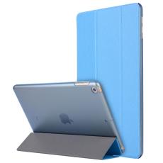  iPad 10.2 2019/2020/2021 Fodral Tri-Fold Ljus Bl&aring;