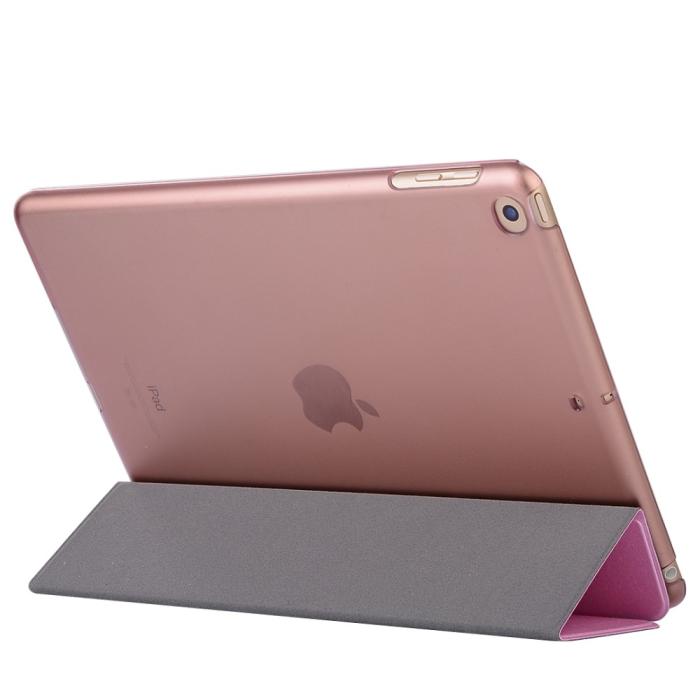 Bild 5,  iPad 10.2 2019/2020/2021 Fodral Tri-Fold Ljus Rosa