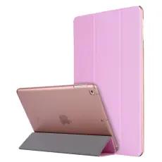  iPad 10.2 2019/2020/2021 Fodral Tri-Fold Ljus Rosa