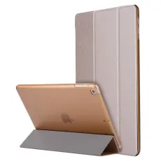  iPad 10.2 2019/2020/2021 Fodral Tri-Fold Ros&eacute;guld