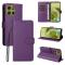  Motorola Moto G86 Power / G86 5G Fodral Läder Lila