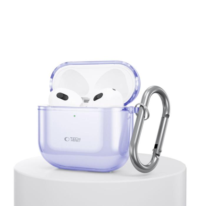 Bild 3, Tech-Protect Tech-Protect AirPods 4 Skal FlexAir Violet
