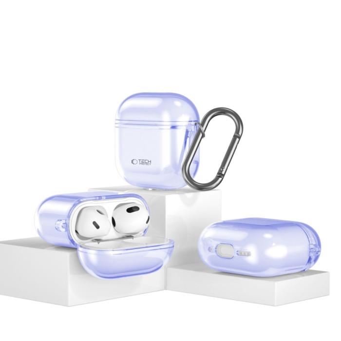 Bild 4, Tech-Protect Tech-Protect AirPods 4 Skal FlexAir Violet