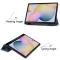  Samsung Galaxy Tab S7 / Tab S8 Fodral Tri-Fold Pennhållare Mörk Grön