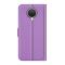  Nokia G10 / G20 Fodral Litchi Läder Lila