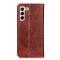  Samsung Galaxy S22 Fodral Crazy Horse Retro Brun