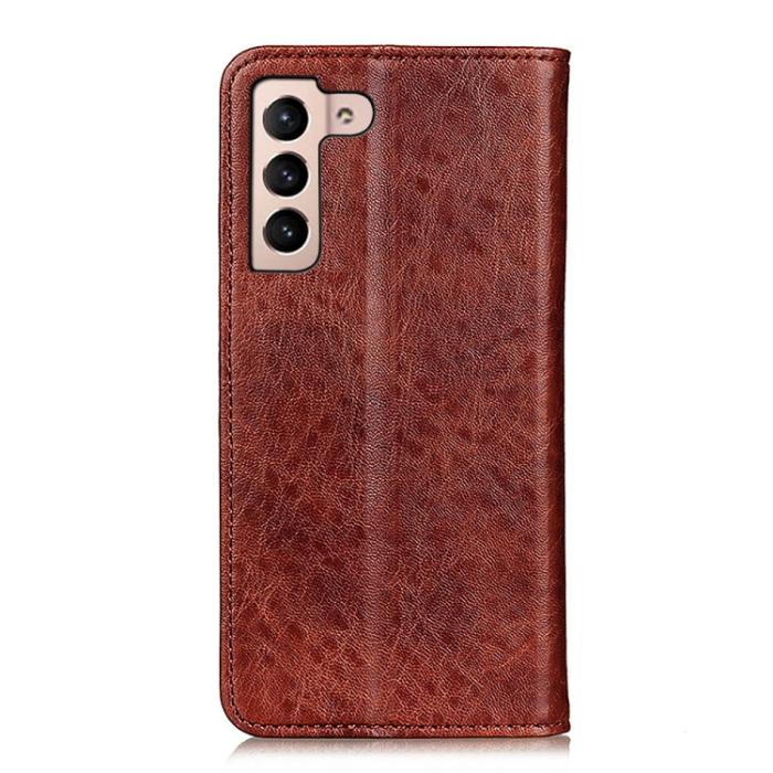Bild 3,  Samsung Galaxy S22 Fodral Crazy Horse Retro Brun