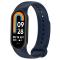  Xiaomi Smart Band 10/9/8 Armband Solid Silikon Mörk Blå