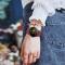  Google Pixel Watch / Watch 2 Justerbart Nylon Armband Röd