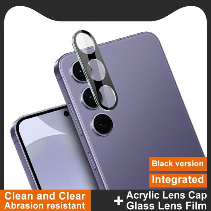 Bild 2, IMAK IMAK Samsung Galaxy S25 Linsskydd Härdat Glas Svart