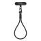 Tech-Protect Tech-Protect Mobilsnöre Rope Wrist Strap Svart