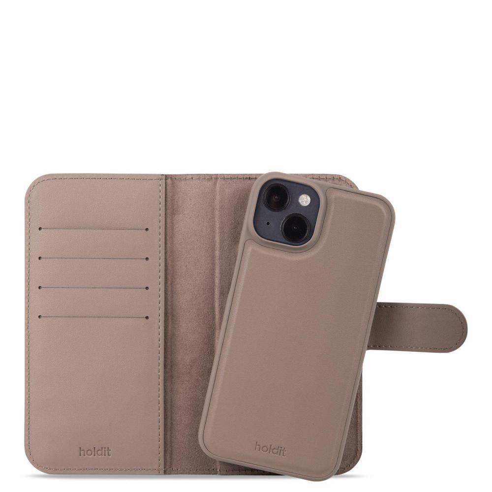 holdit holdit iPhone 15 2in1 Magnet Plus Fodral / Skal Mocha Brown