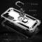  Samsung Galaxy S23 Plus Skal Ring Shockproof Hybrid Silver
