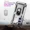  Samsung Galaxy S23 Plus Skal Ring Shockproof Hybrid Silver