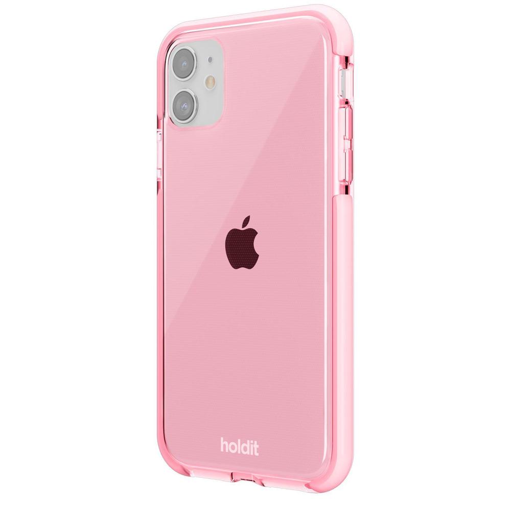 holdit holdit iPhone 11/XR Skal Seethru Bright Pink