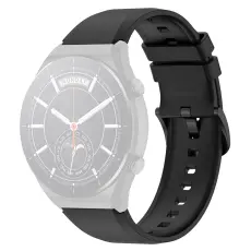  Silikon Armband Smartwatch (22 mm) Svart