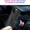  iPhone 14 Pro Skal Hybrid Armor Ring Svart
