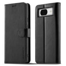 LC.IMEEKE LC.IMEEKE Google Pixel 8A L&auml;der Fodral Svart