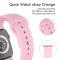 ColorPop Apple Watch 38/40/41/42 mm Silikon Armband (S/M) Ljus Rosa