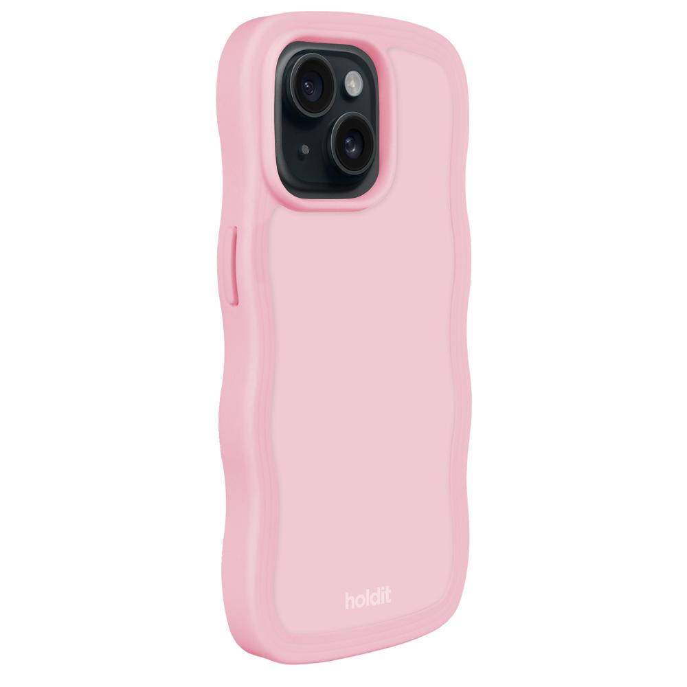 holdit holdit iPhone 15/14/13 Skal Wavy Pink