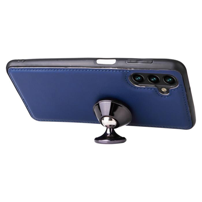 Bild 6,  Samsung Galaxy A04s / A13 5G 2in1 Magnet/Plånboksfodral Blå