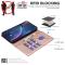 BINFEN BINFEN iPhone Air Fodral RFID Läder Roséguld