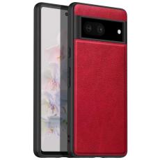  Google Pixel 7 Skal Retro L&auml;derbelagt R&ouml;d