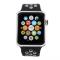  Ihåligt Silikon Armband Apple Watch 42/44/45/46/49 mm Svart/Grå