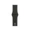  Silikon Armband Apple Watch 42/41/40/38 mm (S/M) - Mörk Grå