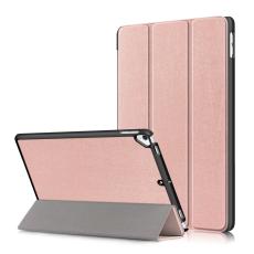  iPad 10.2 2019/2020/2021, iPad Air 10.5, Pro 10.5 Fodral Tri-Fold Ros&eacute;guld