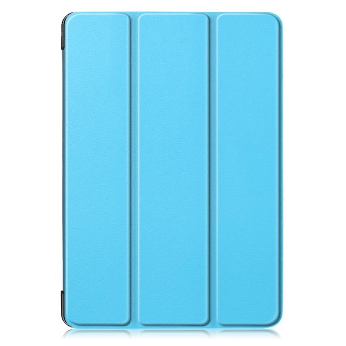 Bild 2,  iPad 10.2 2019/2020/2021, iPad Air 10.5, Pro 10.5 Fodral Tri-Fold Ljus Blå