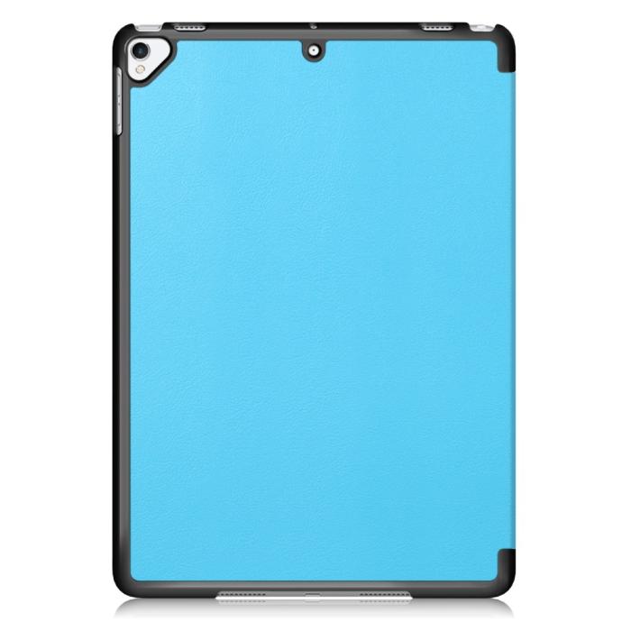 Bild 3,  iPad 10.2 2019/2020/2021, iPad Air 10.5, Pro 10.5 Fodral Tri-Fold Ljus Blå