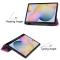  Samsung Galaxy Tab S7 / Tab S8 Fodral Tri-Fold Pennhållare Lila