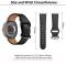 KALEBOL KALEBOL Galaxy Watch 8 46/44/40 mm Armband Äkta Läder