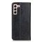  Samsung Galaxy S22 Fodral Crazy Horse Retro Svart