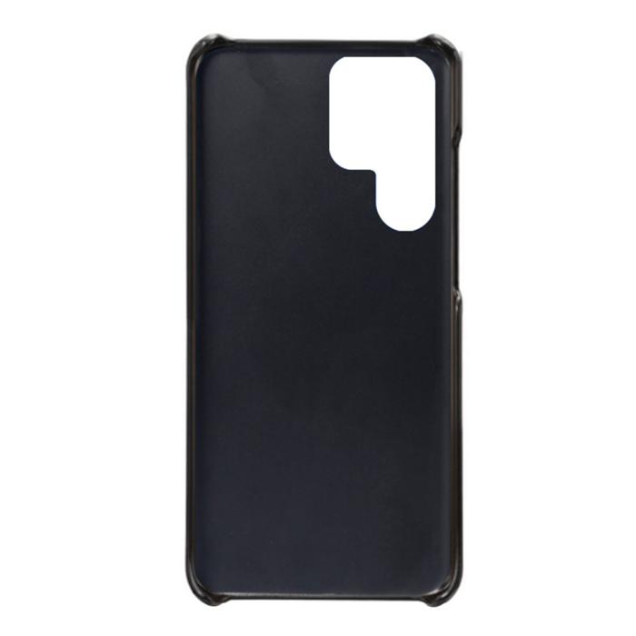 Bild 4,  Samsung Galaxy S23 Ultra Skal Läder Belagt Svart
